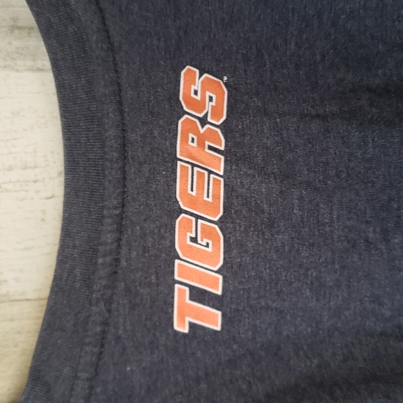 Colosseum Auburn University Tigers gray orange collegiate tshirt Size 5X - Picture 3 of 6
